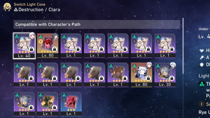 Honkai: Star Rail Light Cone
