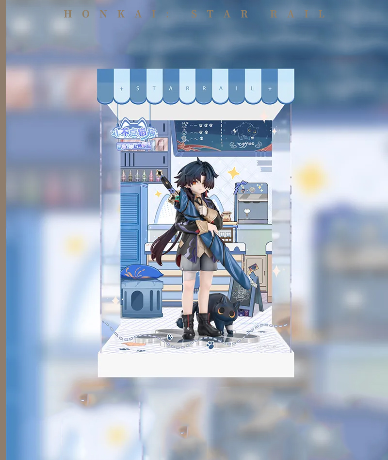 [Official Merch] HSR Chibi Cat Series Scale Figure Display Box