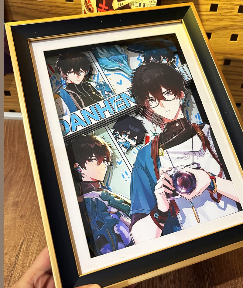 Honkai: Star Rail 3D Hollow-Out Desk Art Decor