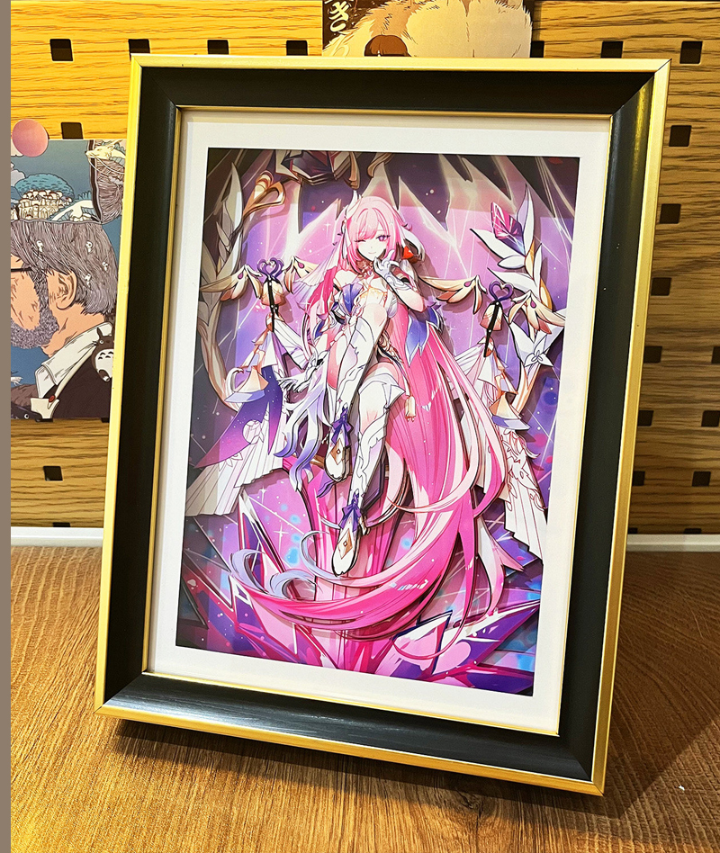 Honkai: Star Rail 3D Hollow-Out Desk Art Decor