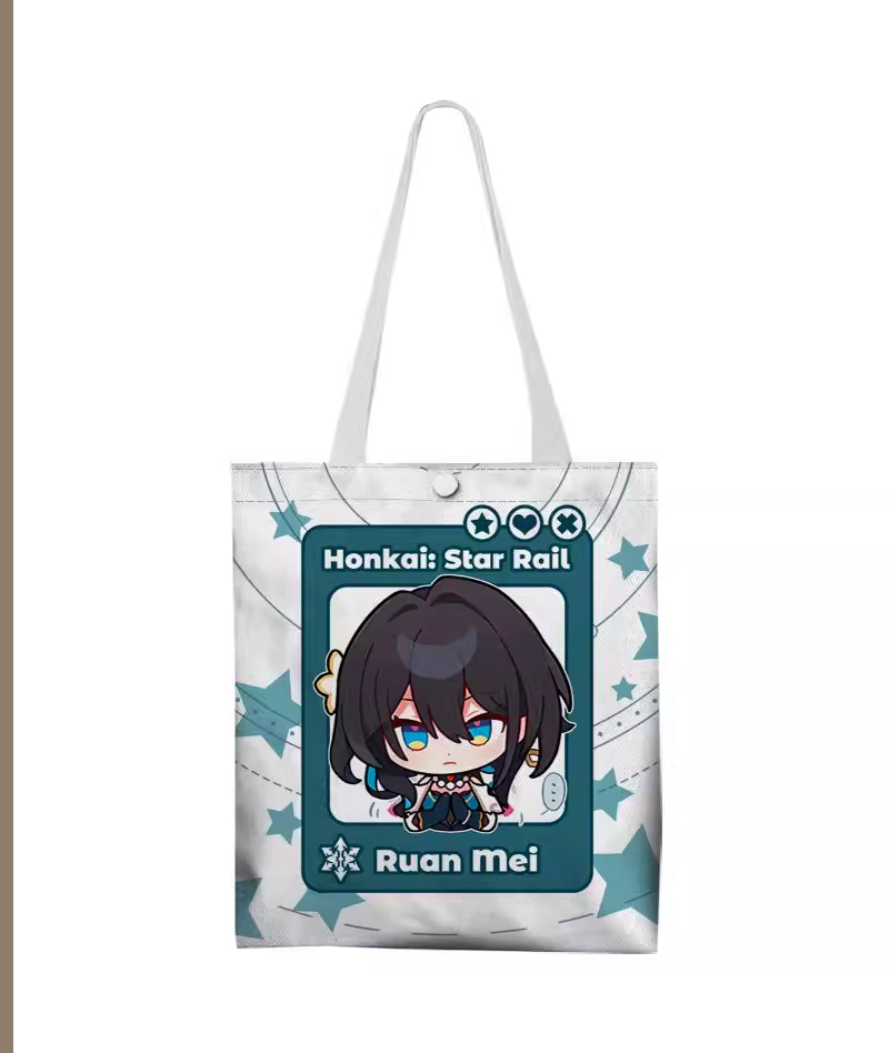 Honkai: Star Rail Chibi Canvas Tote Bag