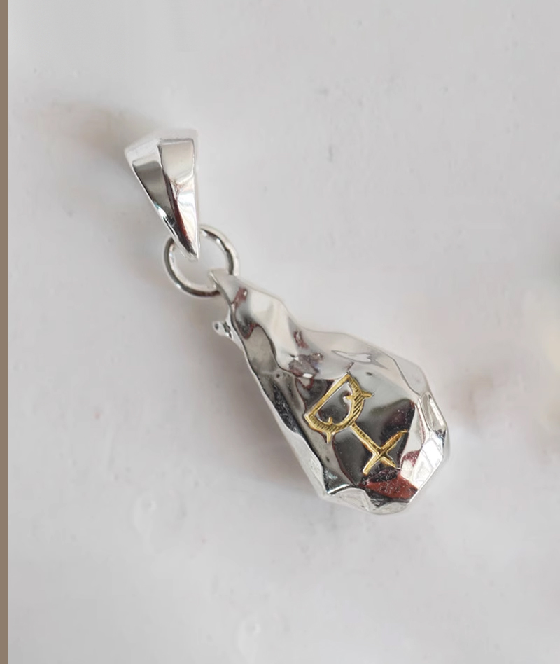 Honkai: Star Rail Titan Spark Solid Silver Necklace