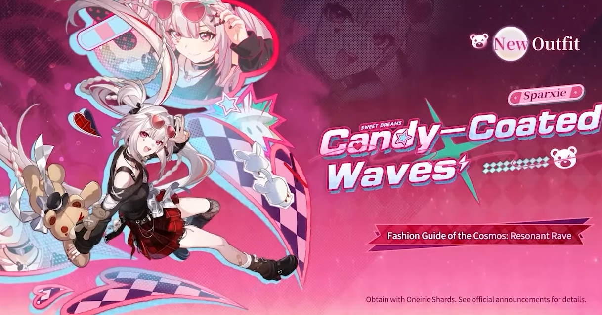 Honkai Star Rail Sparxie "Candy-Coated Waves"