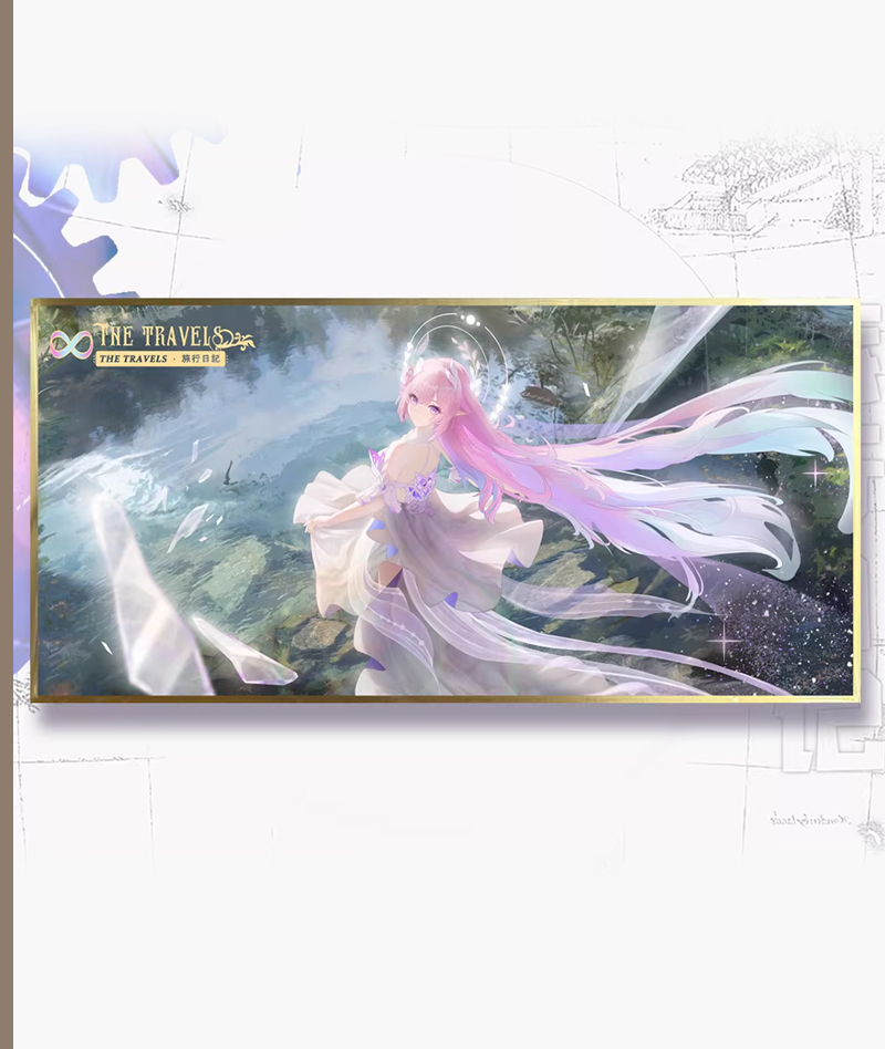 Honkai: Star Rail "Travel Diary" Shikishi Art Board - Castorice, Firefly & Robin