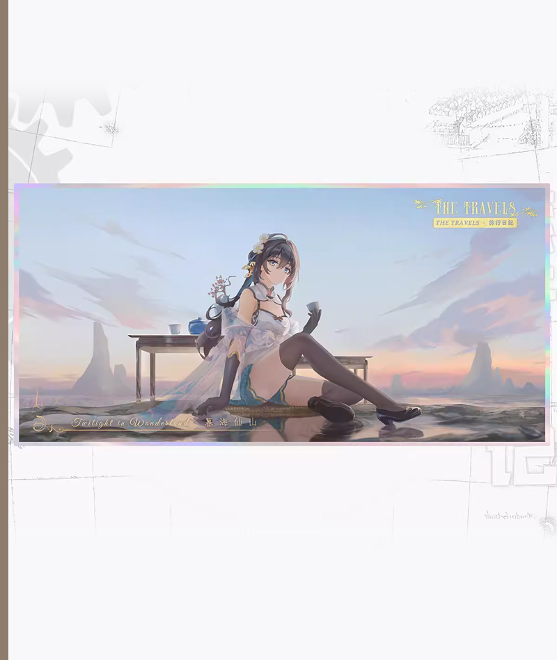 Honkai: Star Rail "Travel Diary" Shikishi Art Board - Castorice, Firefly & Robin