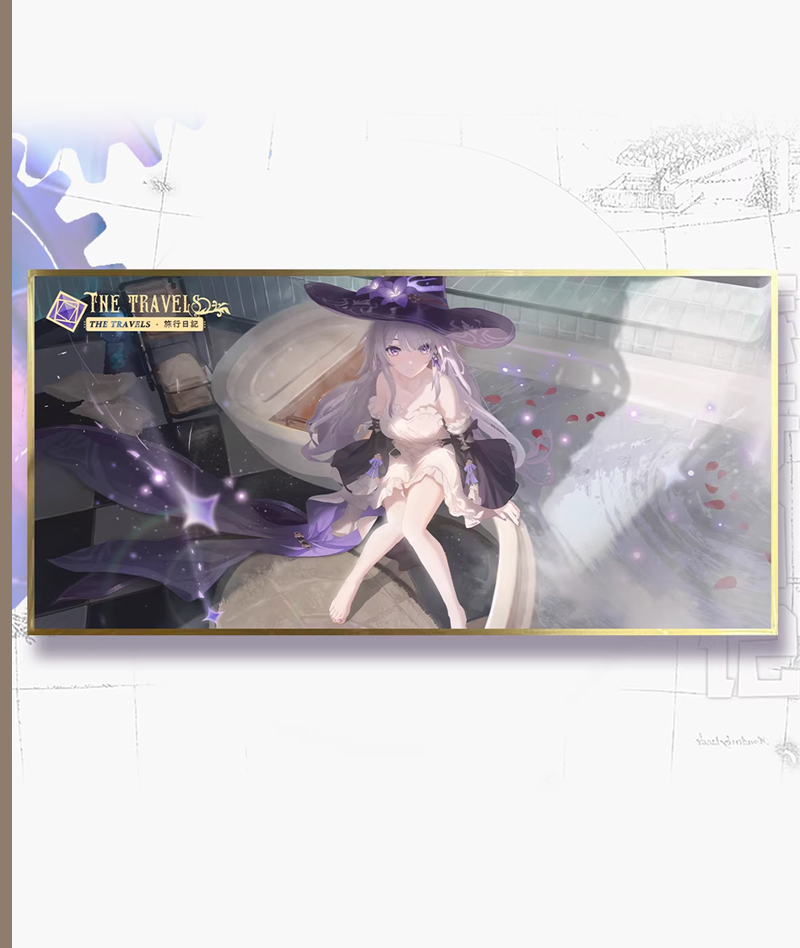 Honkai: Star Rail "Travel Diary" Shikishi Art Board - Castorice, Firefly & Robin