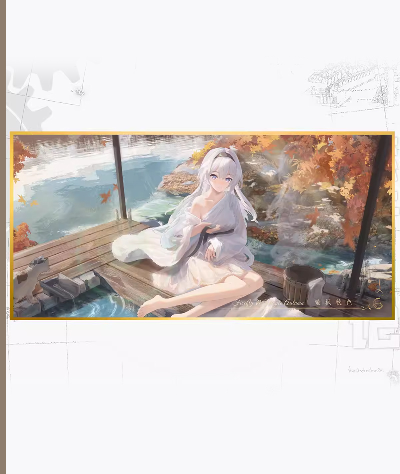 Honkai: Star Rail "Travel Diary" Shikishi Art Board - Castorice, Firefly & Robin