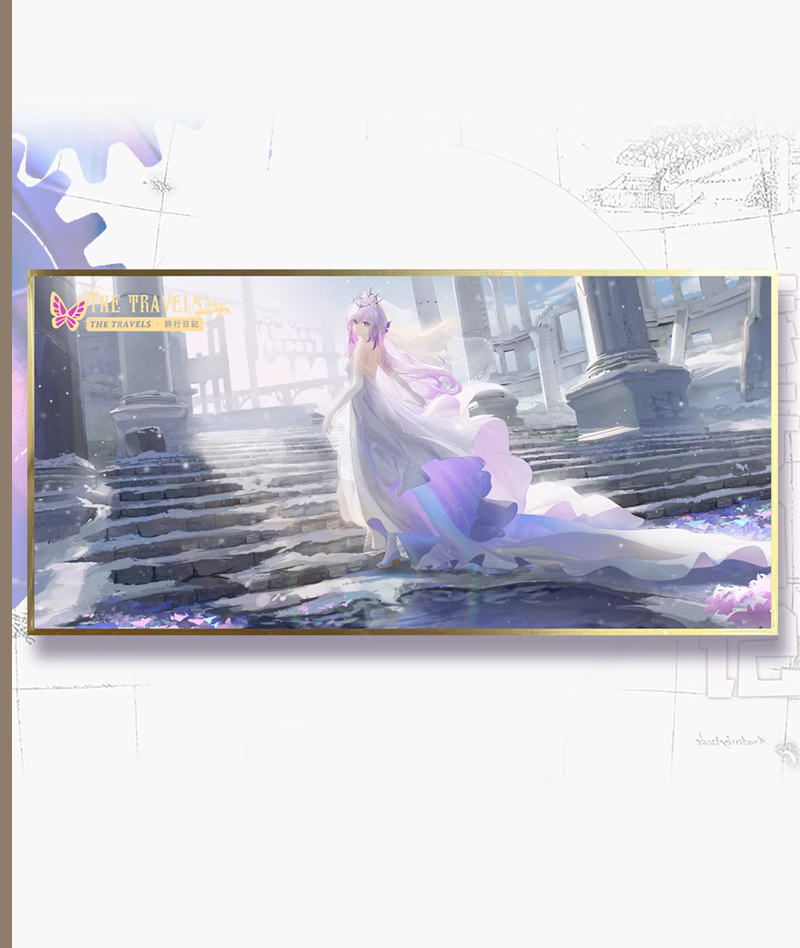 Honkai: Star Rail "Travel Diary" Shikishi Art Board - Castorice, Firefly & Robin