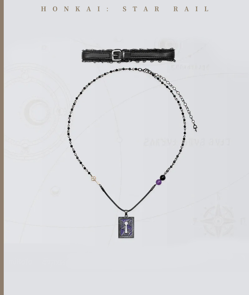 [Official Merch] Honkai Star Rail The Herta Impress Choker & Necklace Set