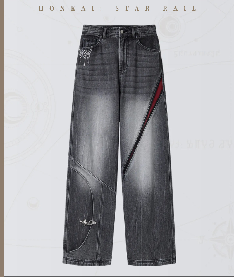 [Official Merch] HSR Evernight Impression Jeans
