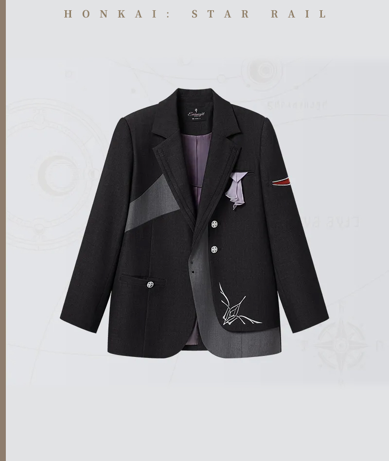 [Official Merch] HSR Evernight Impression Coat Jacket