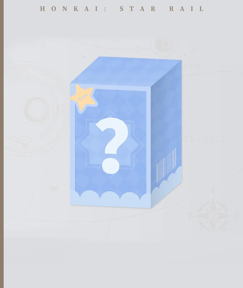 [Official Merch] HSR Chibi Trading Figures Blind Box - Boys Dormitory Series