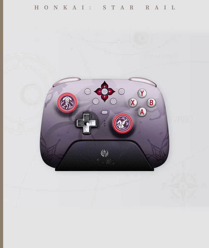 459-[Copy][Official Merch] HSR Castorice Force Feedback Elite Game Controller 