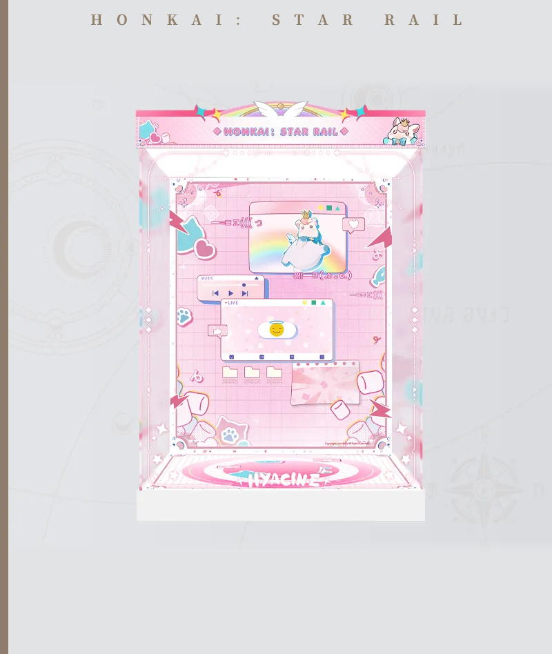 460-[Copy][Official Merch] Honkai: Star Rail Whirlwind Plush Charm