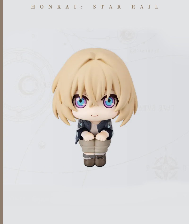[Official Merch] Honkai: Star Rail LookUp Series Chibi Figures - Aventurine & Kakavasha Set
