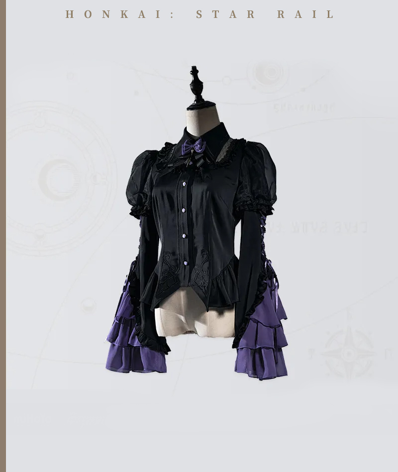 388-[Copy][Official Merch] HSR Dan Heng Impression Clothing Jeans
