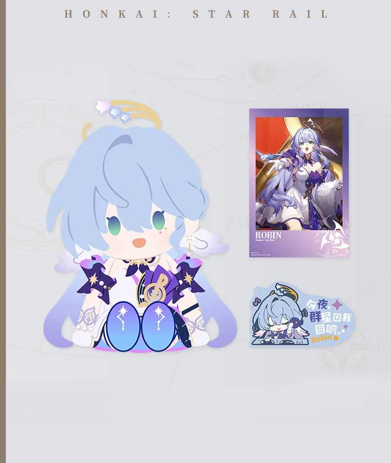 393-[Copy][Official Merch] Honkai: Star Rail Boothill Sitting Plush Doll