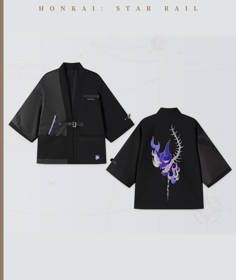 296-[Copy][Official Merch] HSR Acheron RGB Mechanical Keyboard