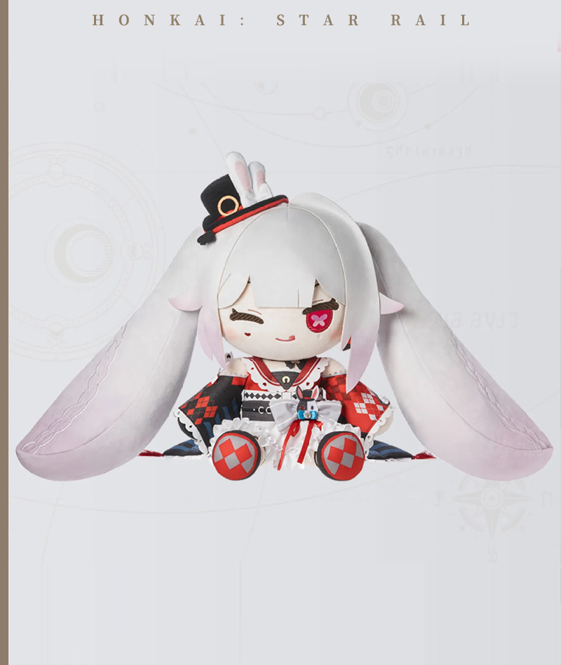 504-[Copy][Official Merch] Honkai: Star Rail Sparkle HUGGY BOOM Action Figure