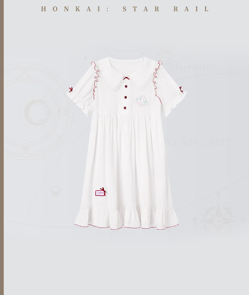 [Official Merch] Honkai Star Rail Hyacine Impression Nightdress