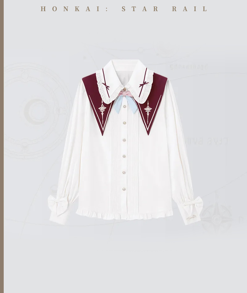 [Official Merch] Honkai Star Rail Hyacine Impression Blouse