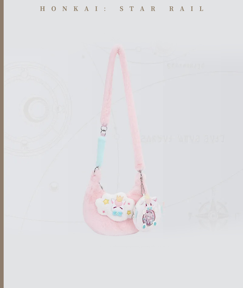 [Official Merch] Honkai Star Rail Hyacine Impression Plush Crossbody Bag