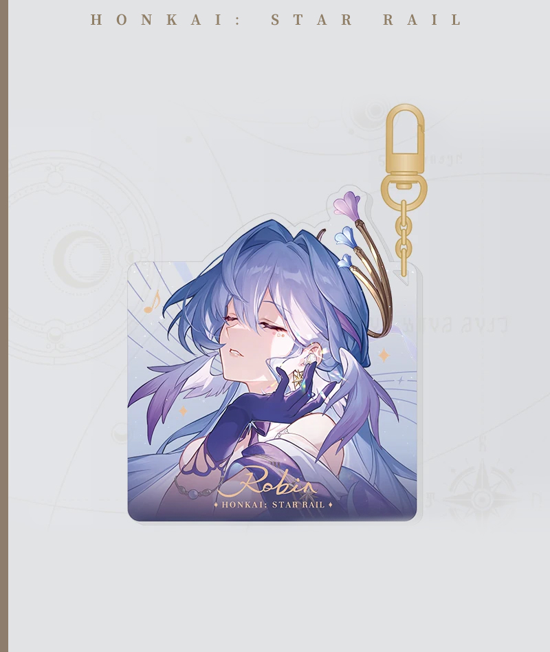 [Official Merch] Honkai: Star Rail Echoes of the Stars Robin Keychain