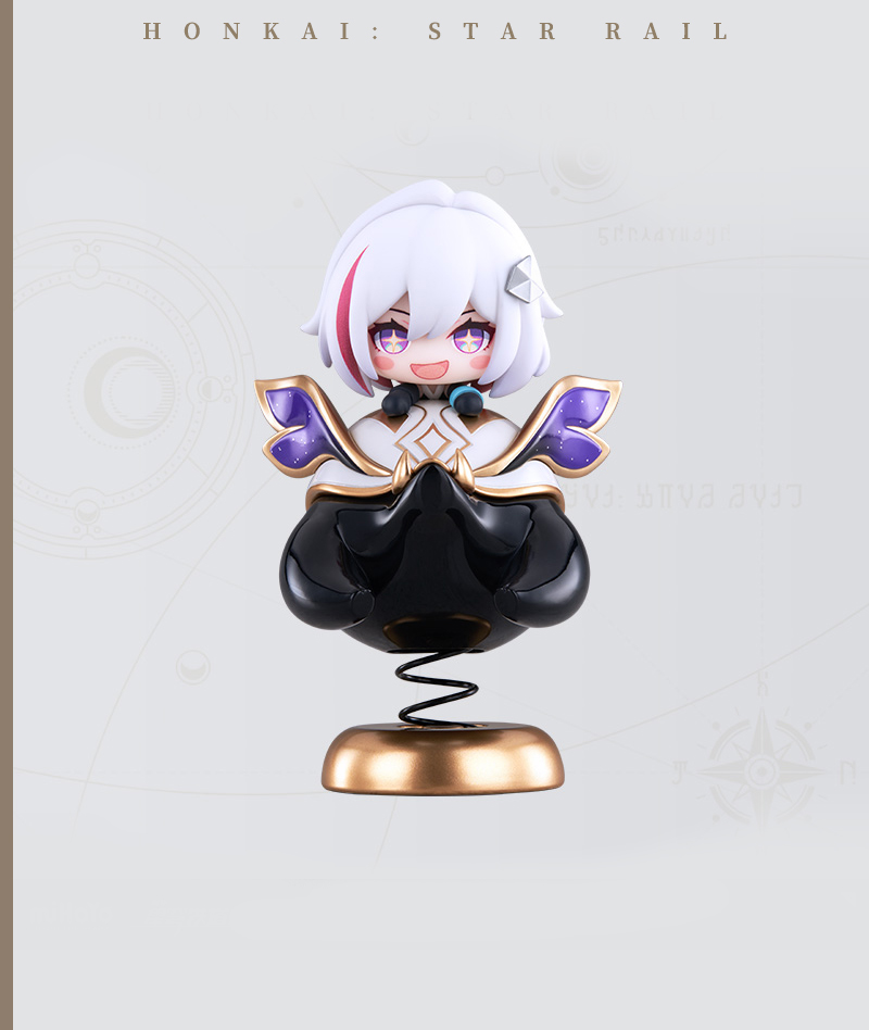 [Official Merch] HSR Topaz & Numby Happy Shake Chibi Figure