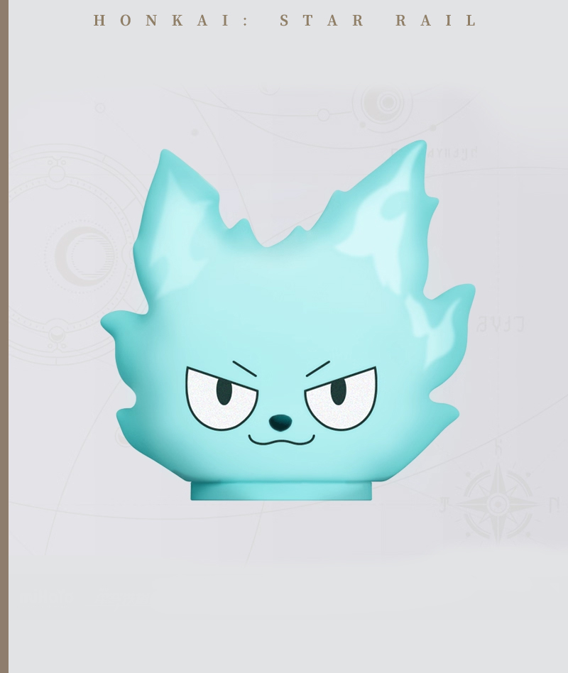 [Official Merch] HSR Mr. Tail Pat-Activated Night Light