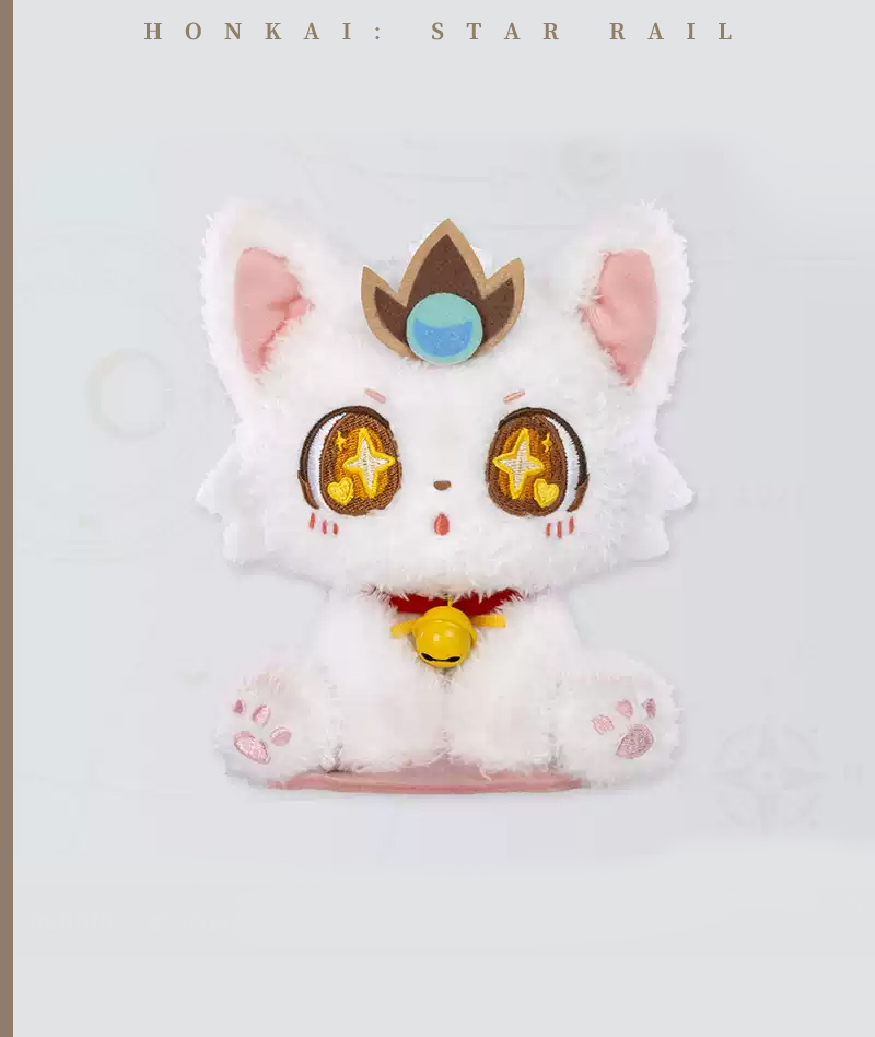 [Official Merch] HSR Yunli Cat Plushie Shoulder Sitting Doll