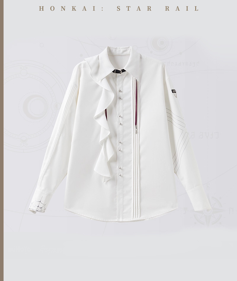 [Official Merch] HSR Kafka Impression Loose Fit Shirt