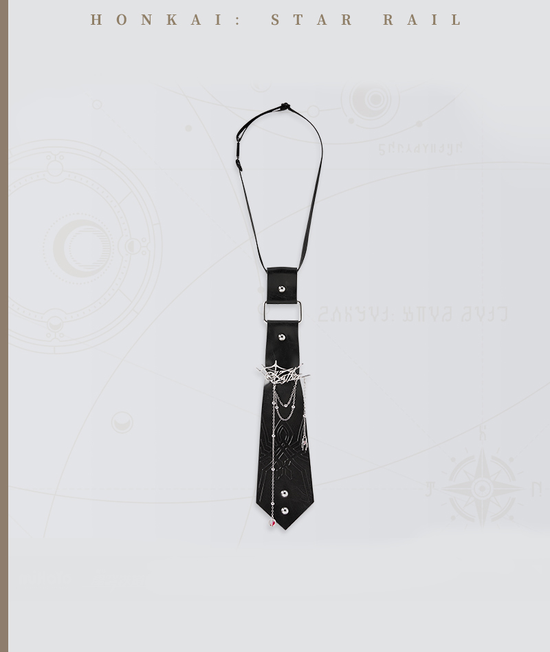 [Official Merch] HSR Kafka Impression Tie & Brooch