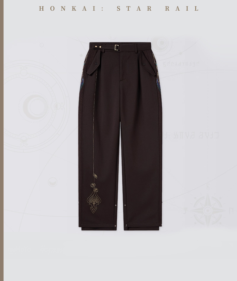 [Official Merch] HSR Aventurine Impression Pants