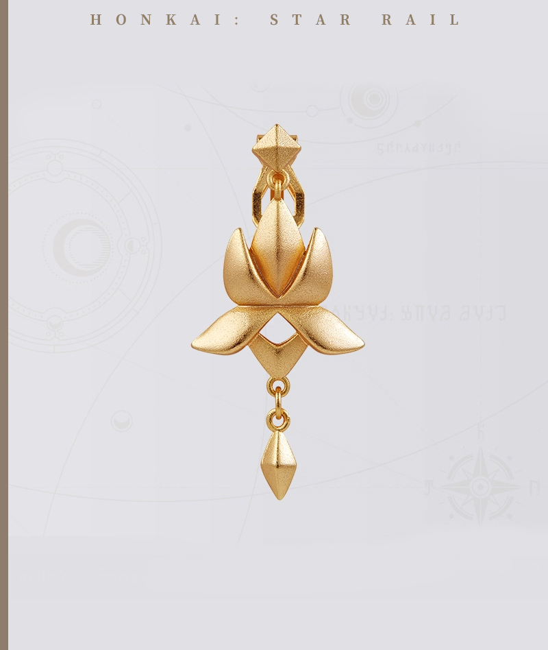 [Official Merch] HSR Dan Heng • Imbibitor Lunae Impression Ear Cuffs