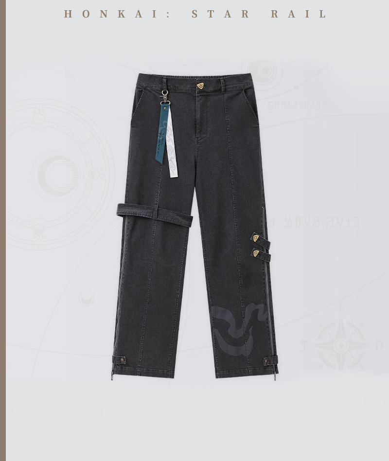 [Copy][Official Merch] HSR Dan Heng Impression Jeans