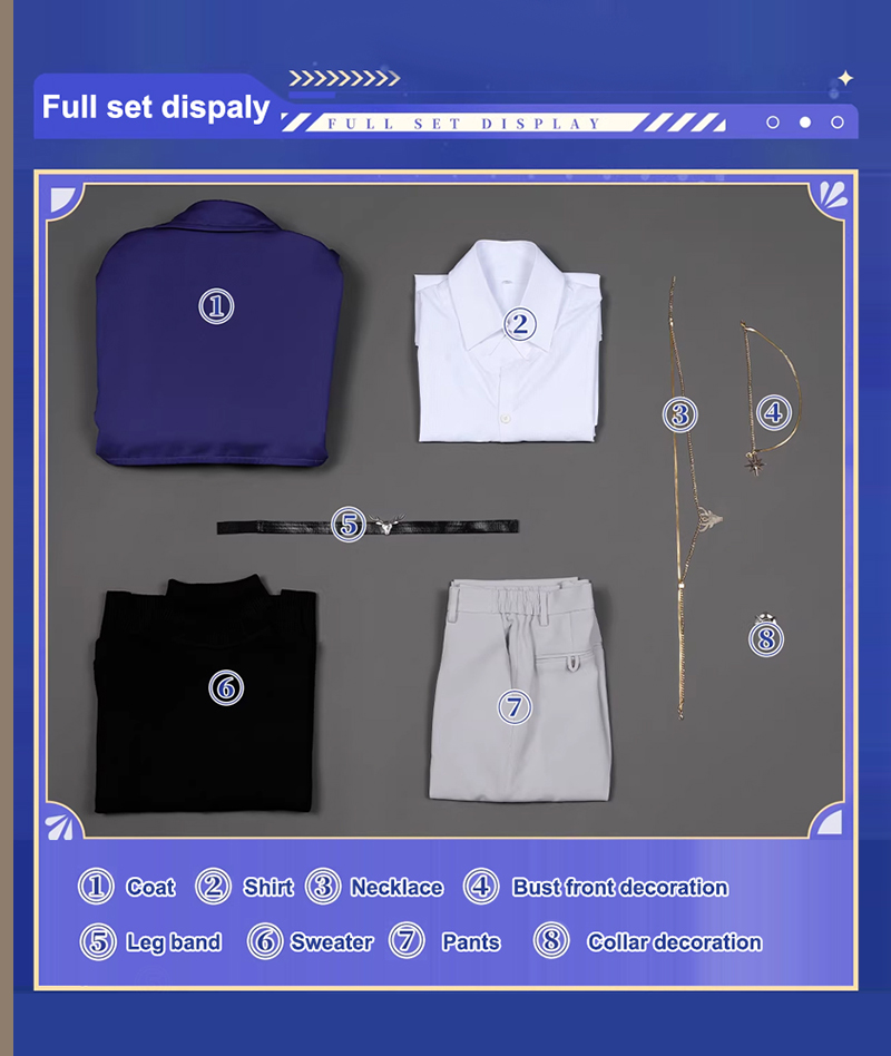 Honkai: Star Rail x Luckin Coffee Phainon Cosplay Costume