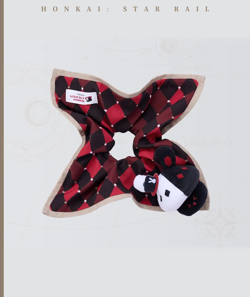 [Official Merch] Honkai: Star Rail Bunny Mushroom & Mushroom Bunny Series Plush Scrunchie