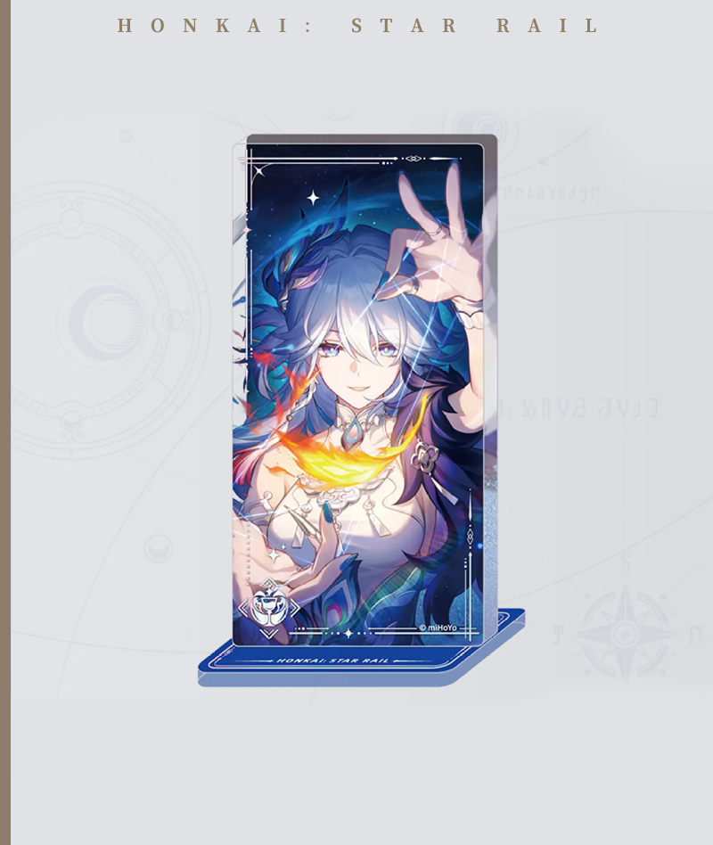 593-[Copy][Official Merch] Honkai: Star Rail Character Series Liquid Glitter Stand