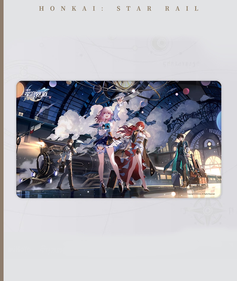 [Official Merch] HSR Theme Series Mouse Pad / Desk Mat