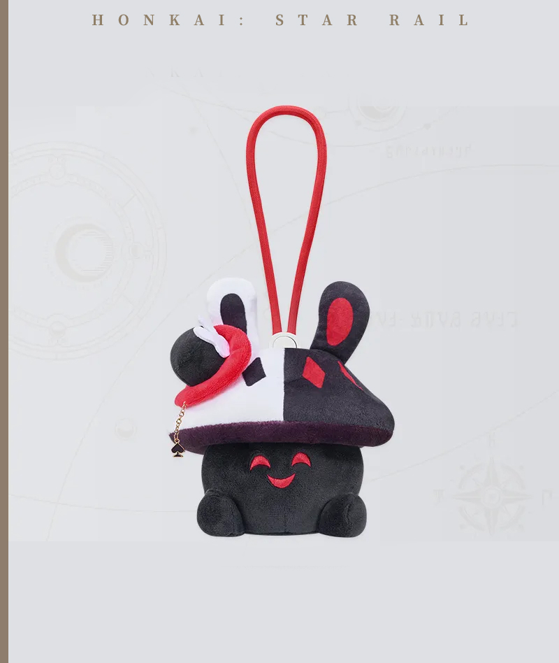 [Official Merch] Honkai: Star Rail Bunny Mushroom & Mushroom Bunny Series Plush Earphone Pouch