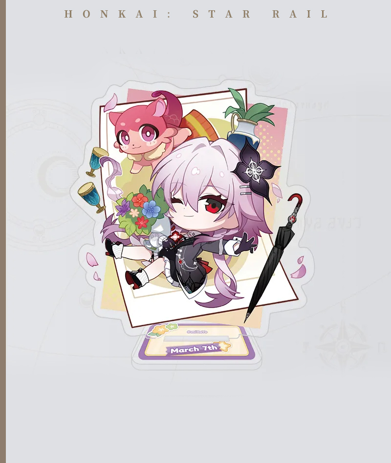 [Official Merch] Honkai: Star Rail Autumn Festival Series Chibi Standee