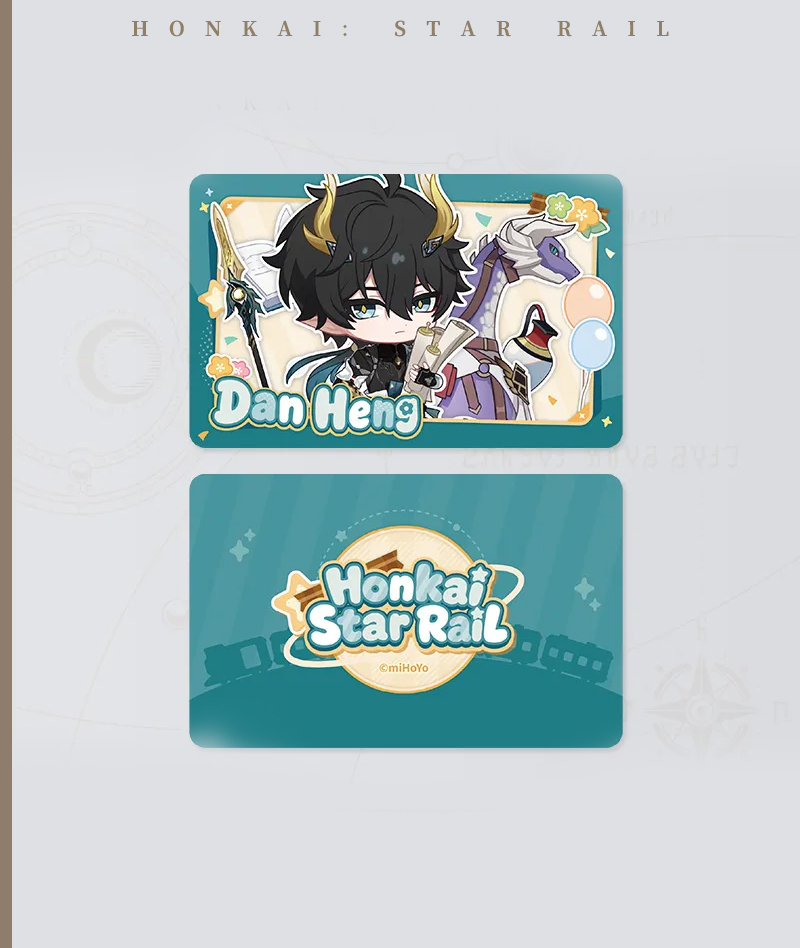 [Official Merch] Honkai: Star Rail Autumn Festival Series Chibi Collectible Card