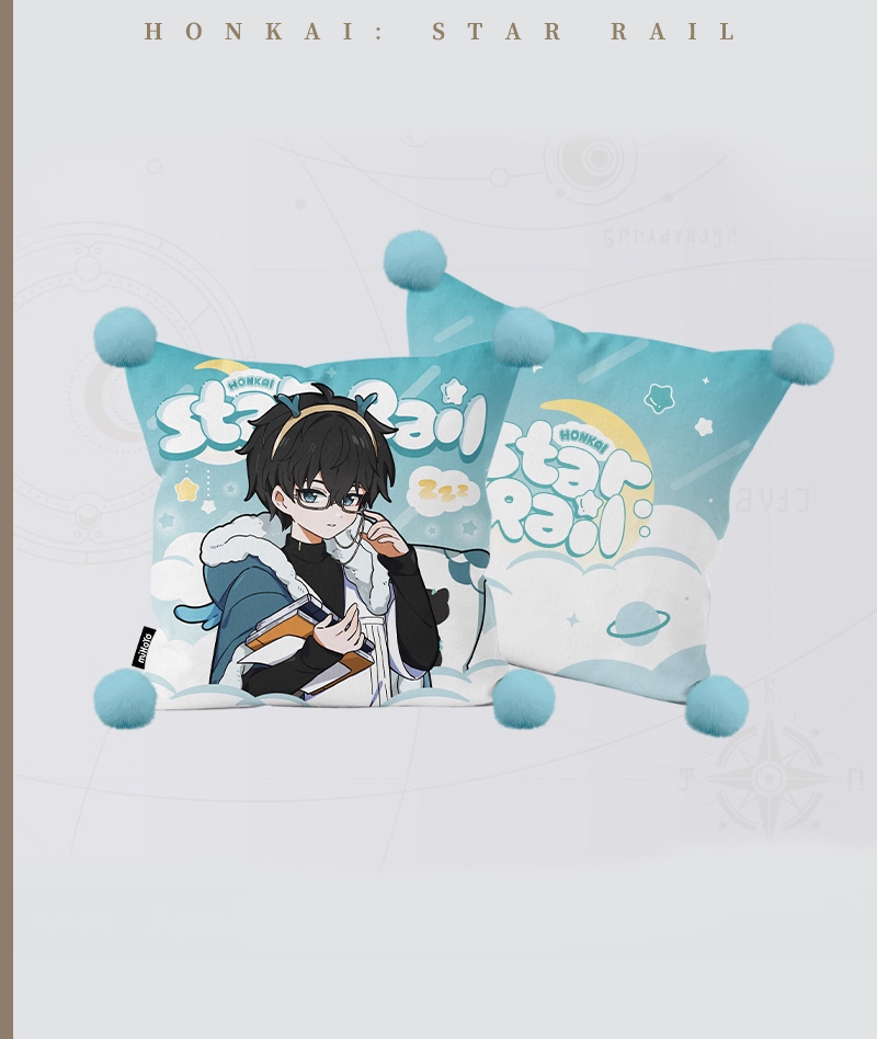 [Official Merch] HSR Throw Pillows - Boys Dormitory Series