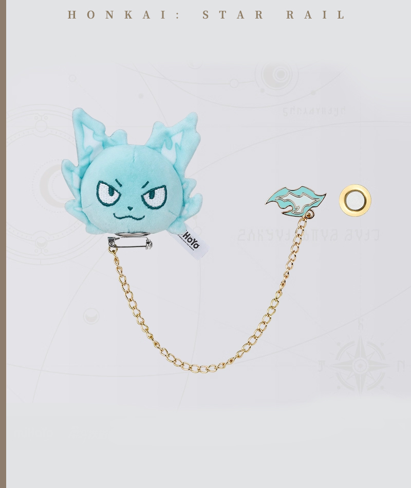 [Official Merch] HSR Mr. Tail Plush Badge