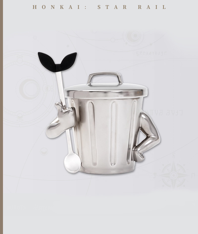 [Official Merch] HSR Lordly Trashcan Mug