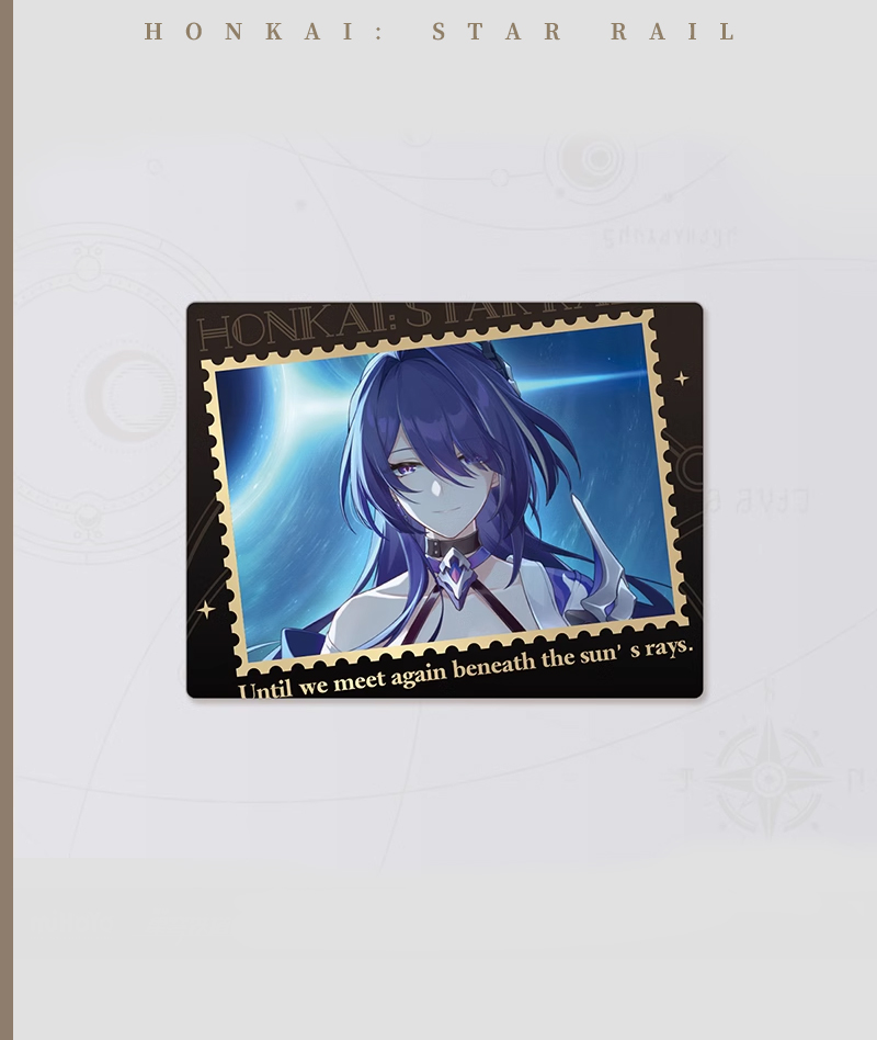 [Official Merch] HSR Fridge Magnet Memories of Journeying Together