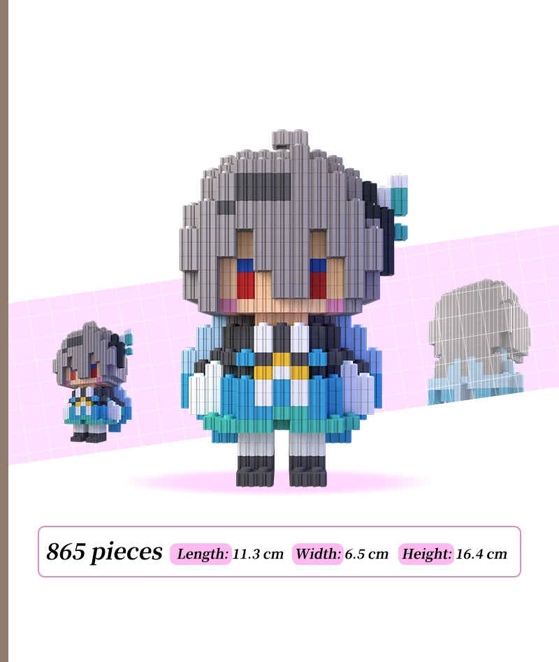 Honkai: Star Rail Stellaron Hunters Building Block Figures