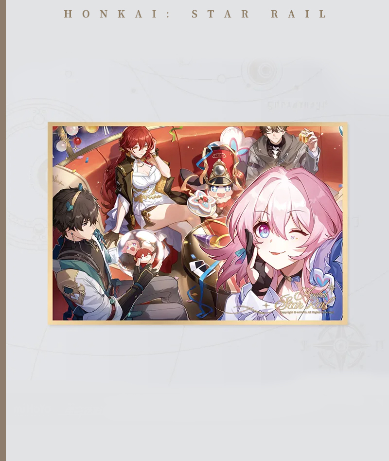 [Official Merch] Honkai: Star Rail "Galactic Celebration" Series Shikishi Art Board