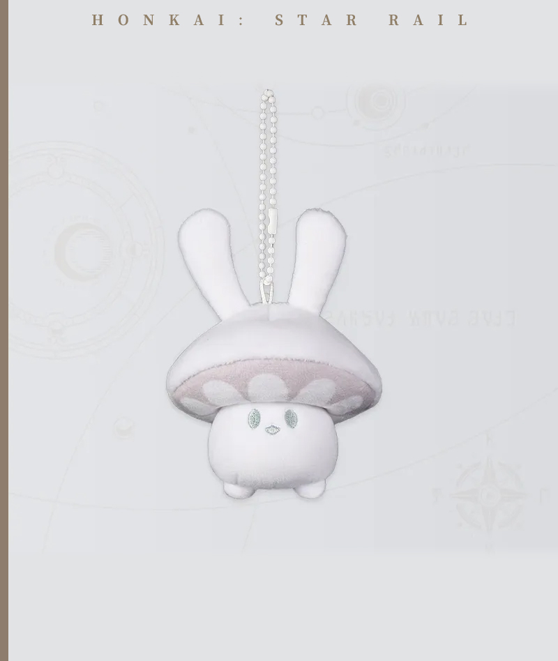 465-[Copy][Official Merch] Honkai: Star Rail Bunny Mushroom & Mushroom Bunny Series Embroidered Badge