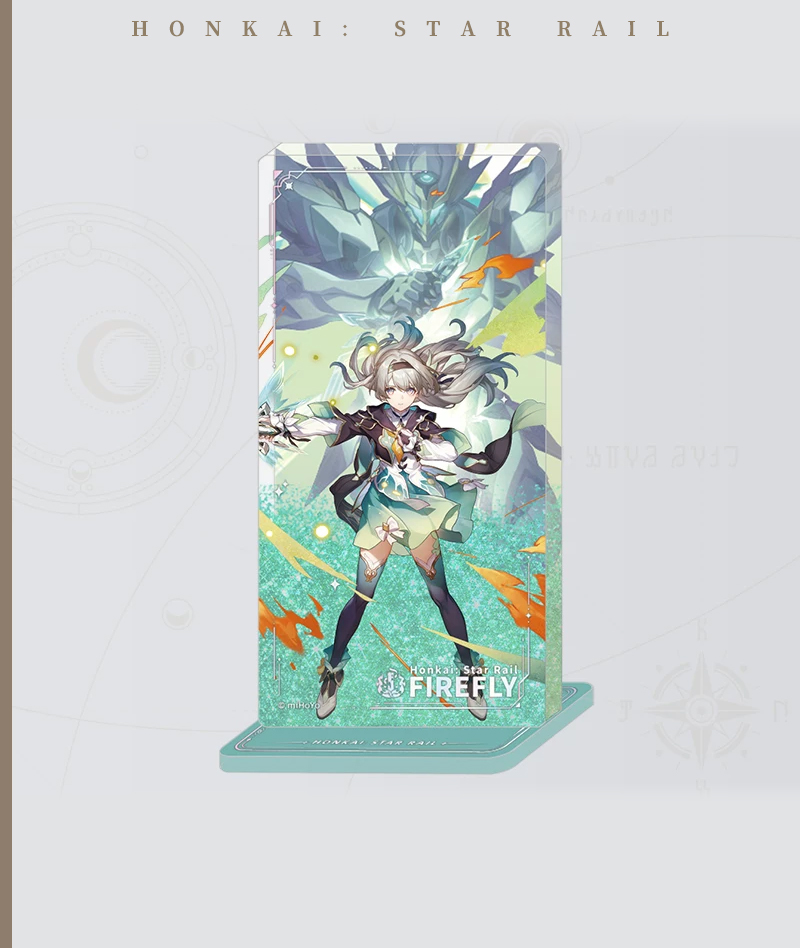 [Official Merch] Honkai: Star Rail Character Series Liquid Glitter Stand
